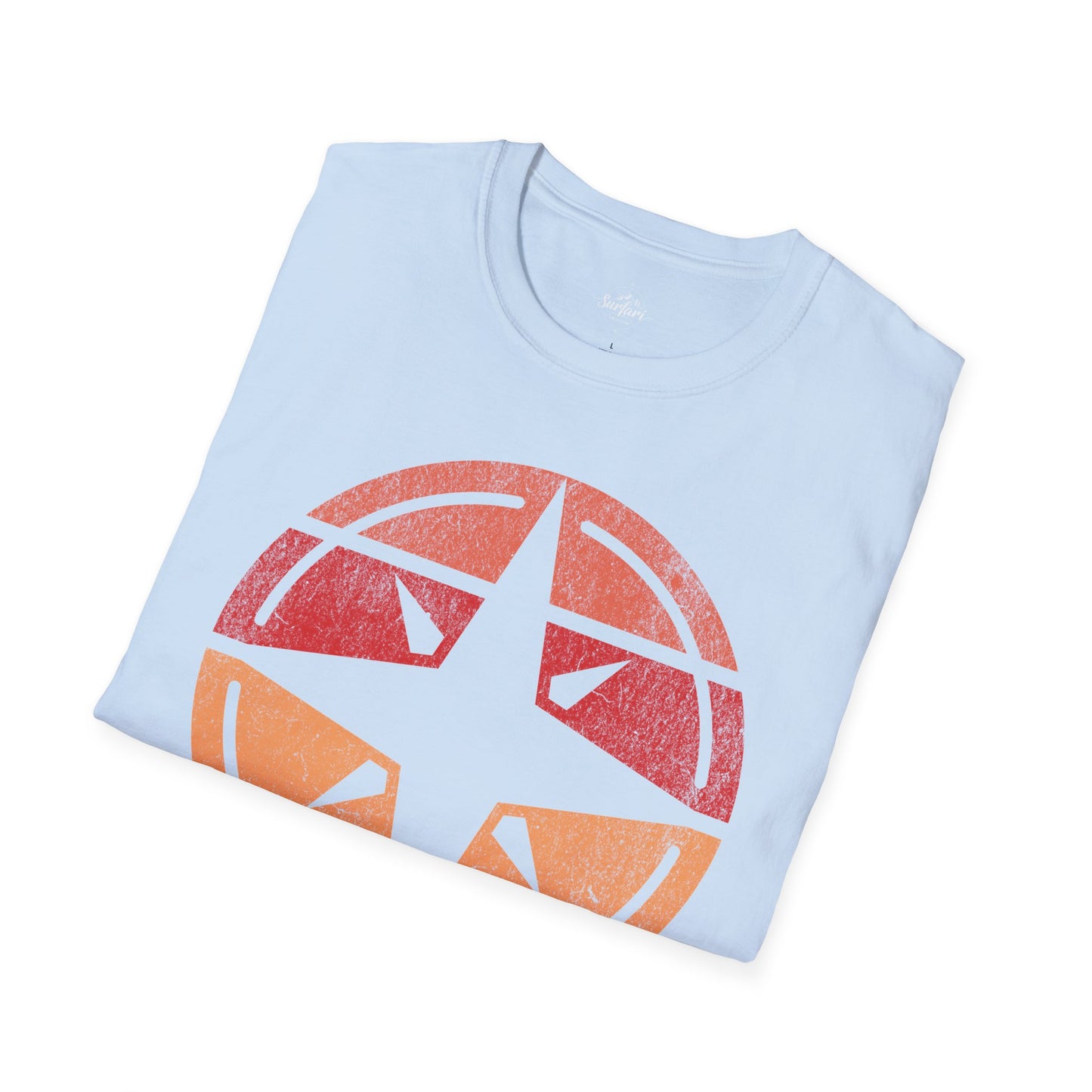Retro Sunset Compass
