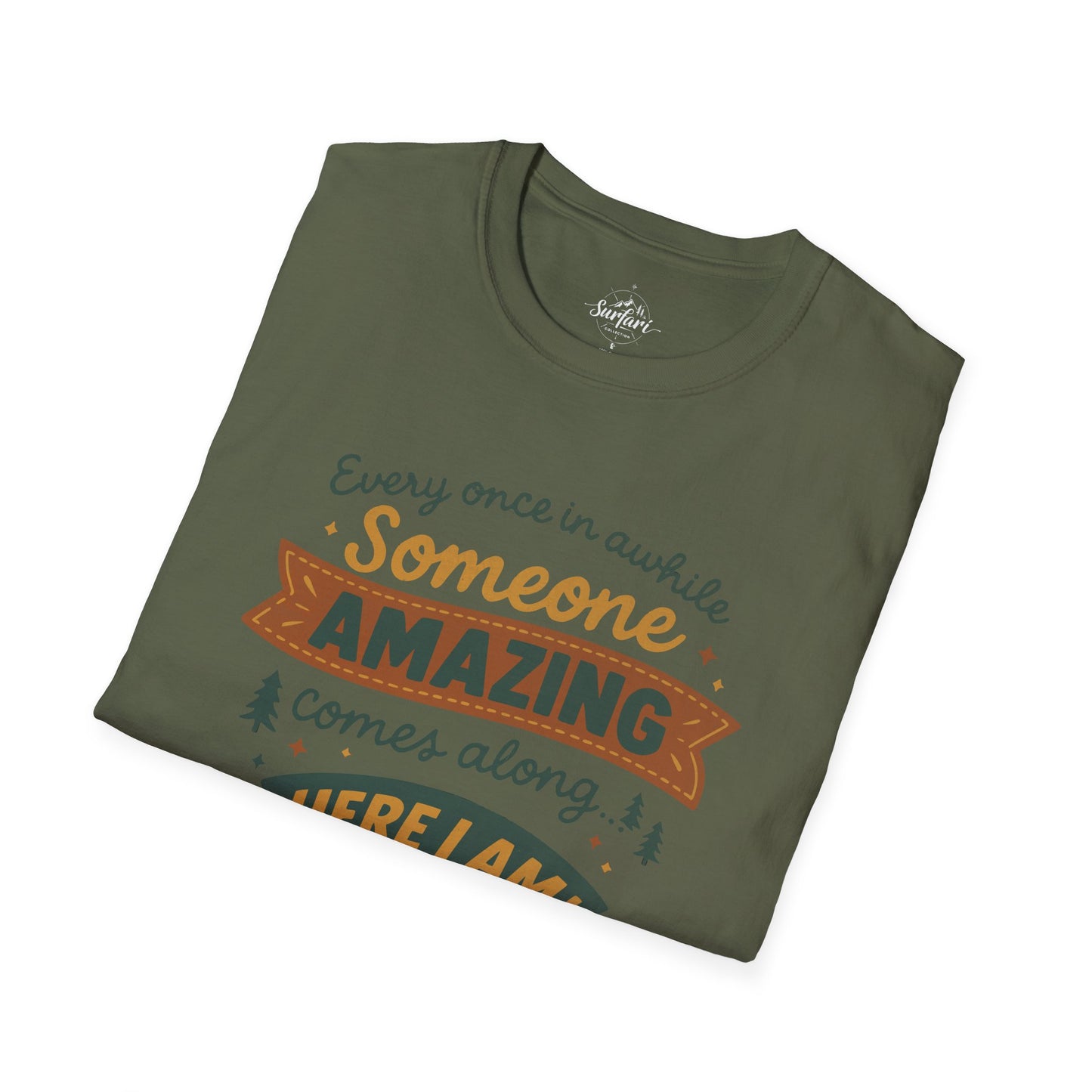 Someone amazing comes along, and it's me