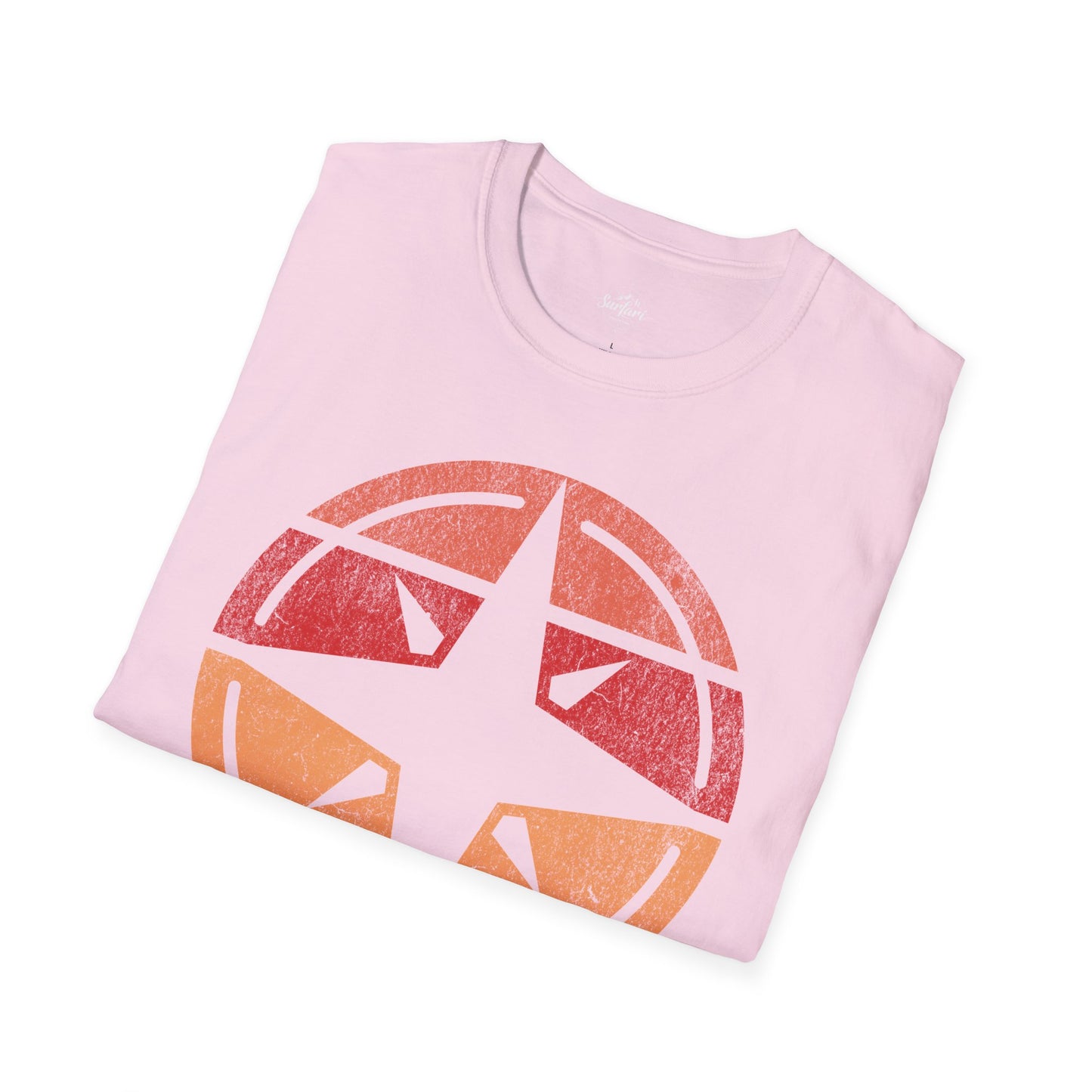 Retro Sunset Compass