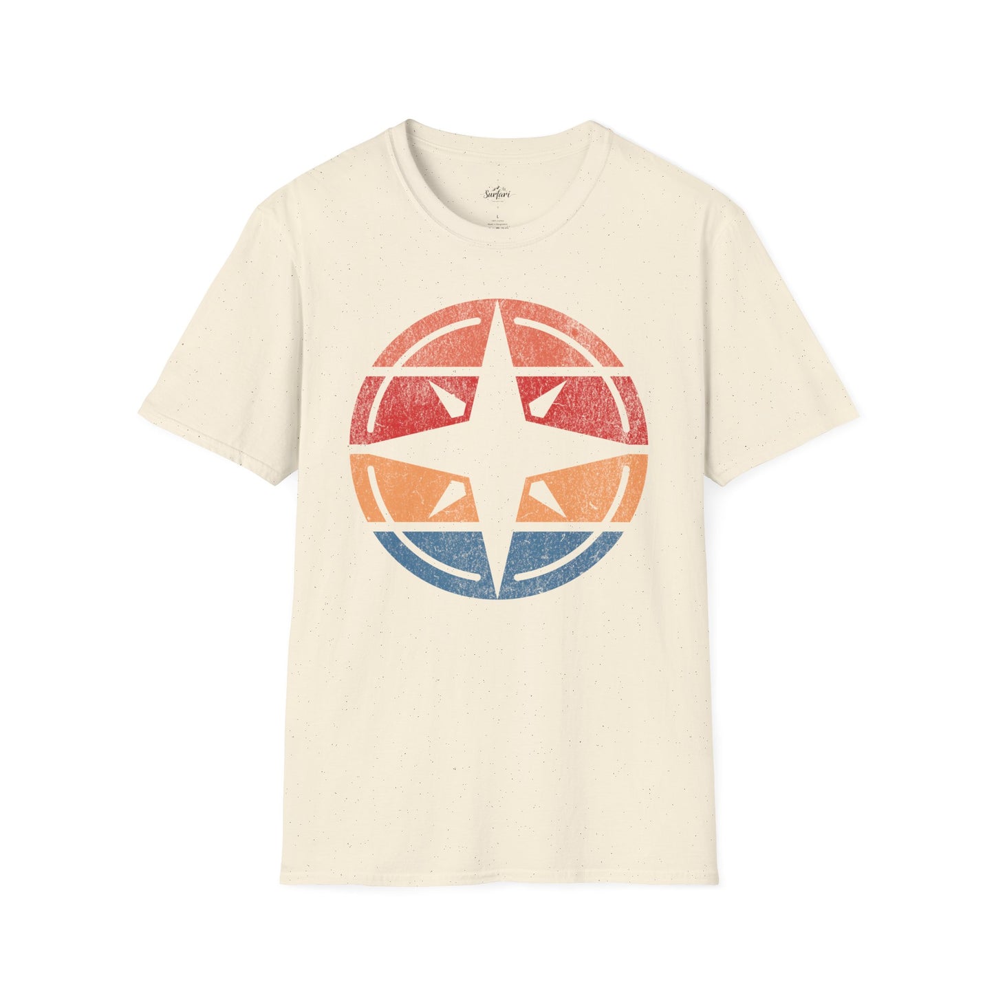 Retro Sunset Compass