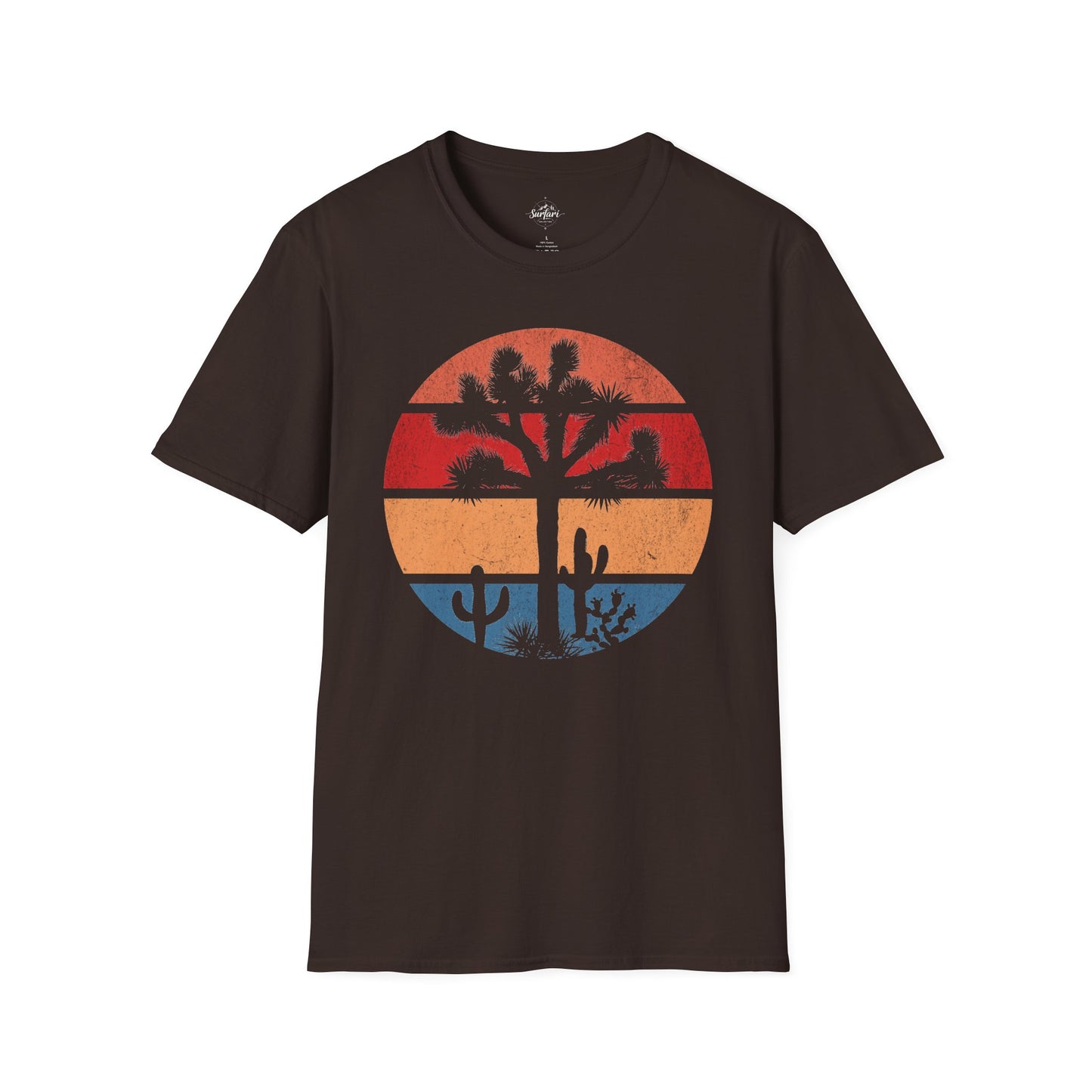 Retro Sunset Joshua Tree