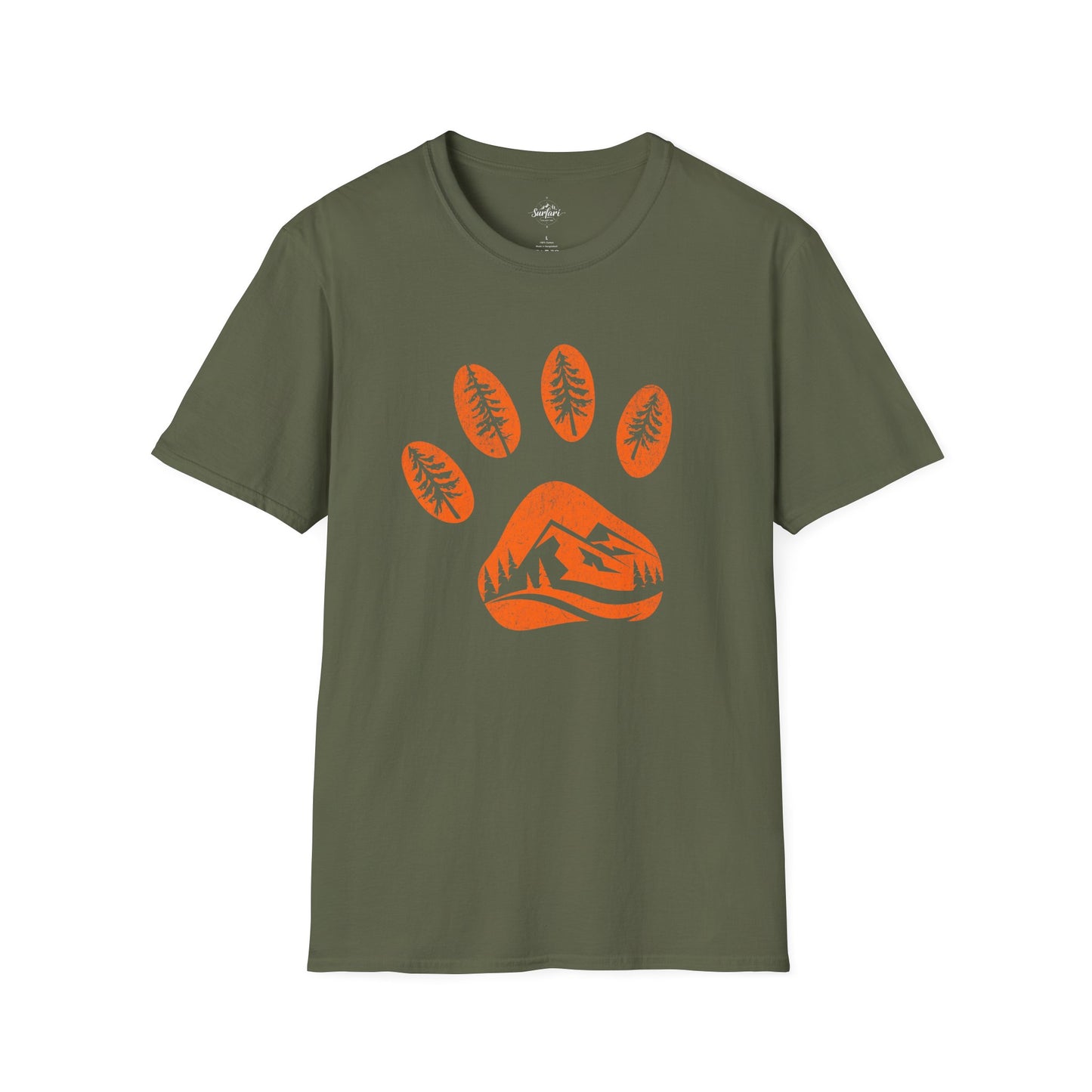 Mountain Dog paw print