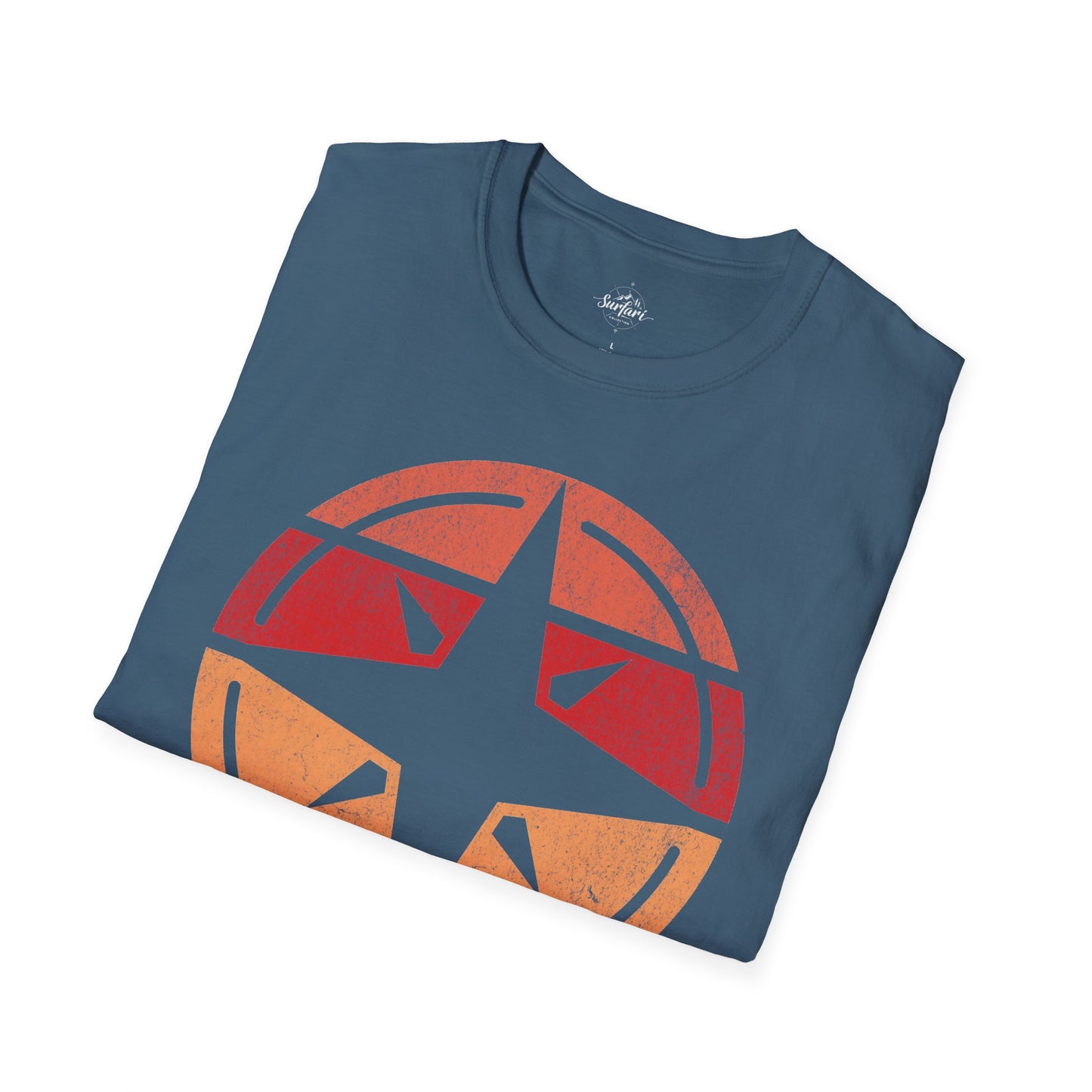 Retro Sunset Compass