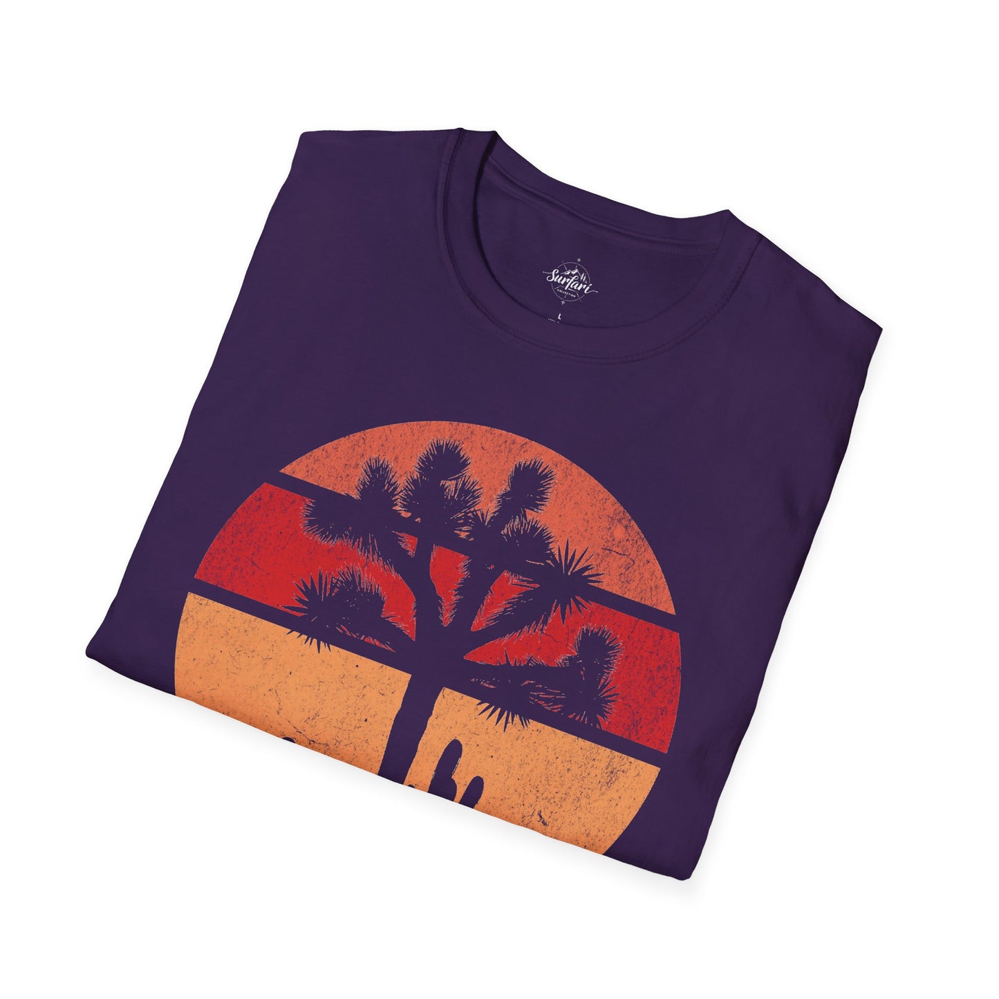 Retro Sunset Joshua Tree