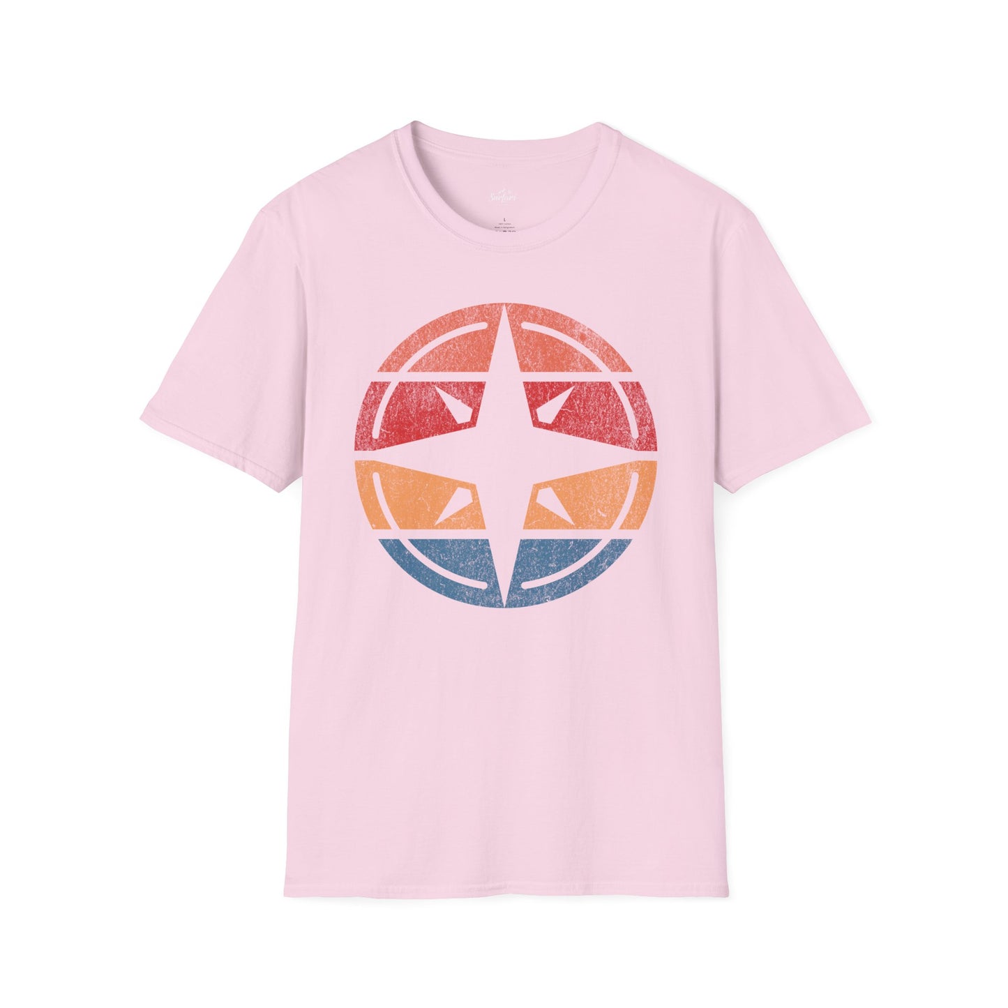 Retro Sunset Compass