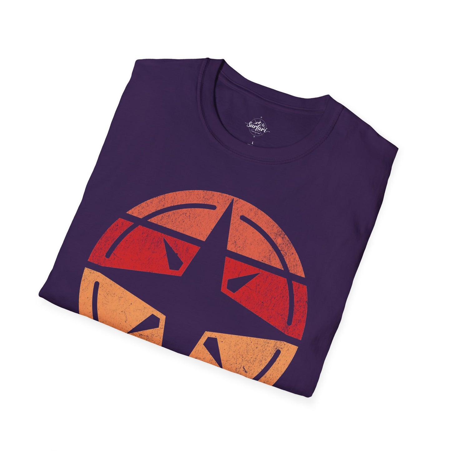 Retro Sunset Compass