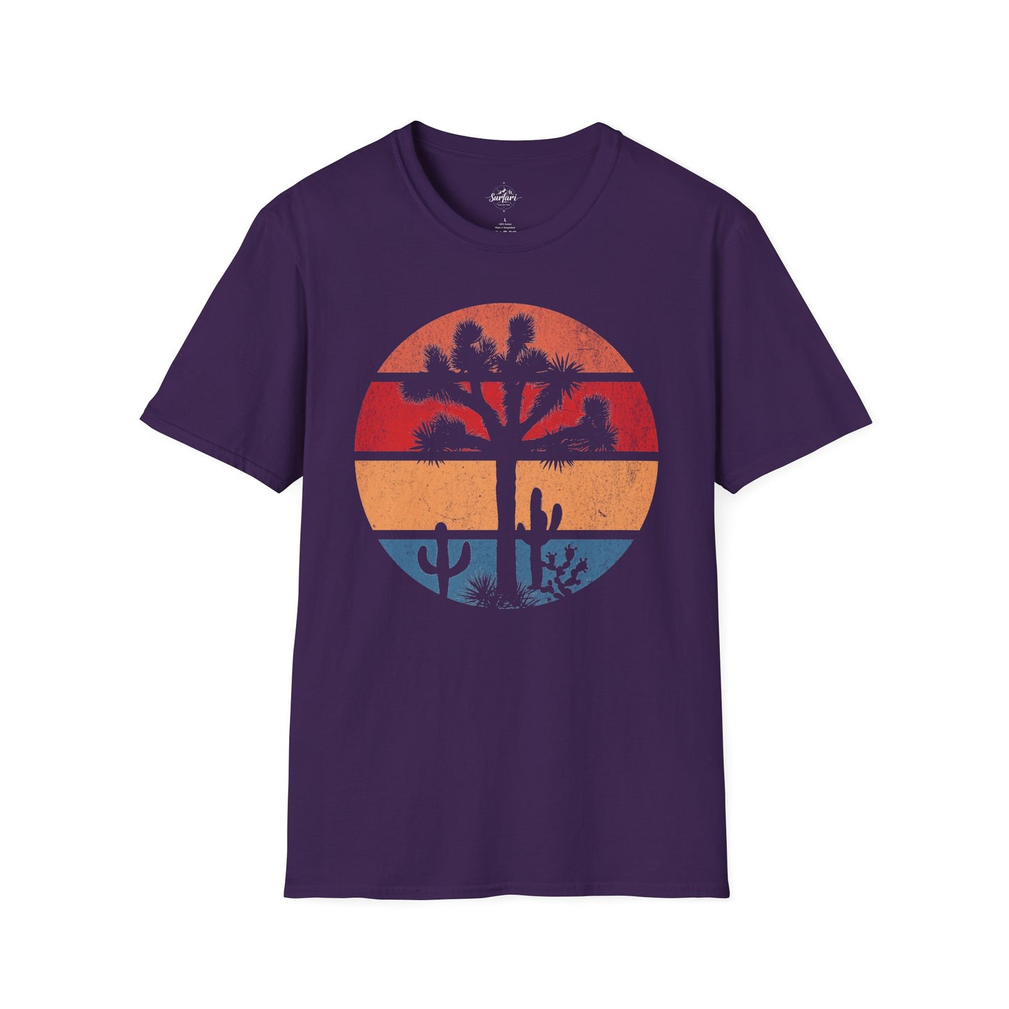 Retro Sunset Joshua Tree