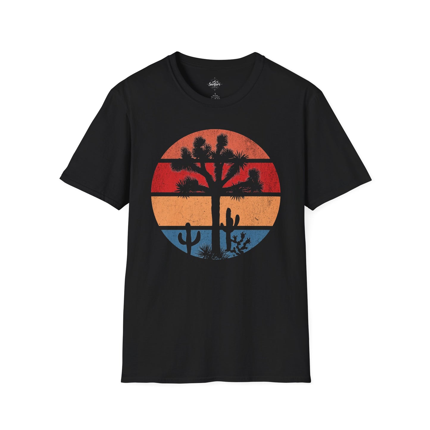 Retro Sunset Joshua Tree