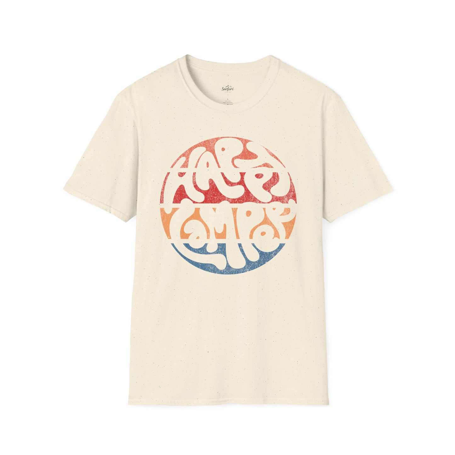 Retro Sunset Happy Camper