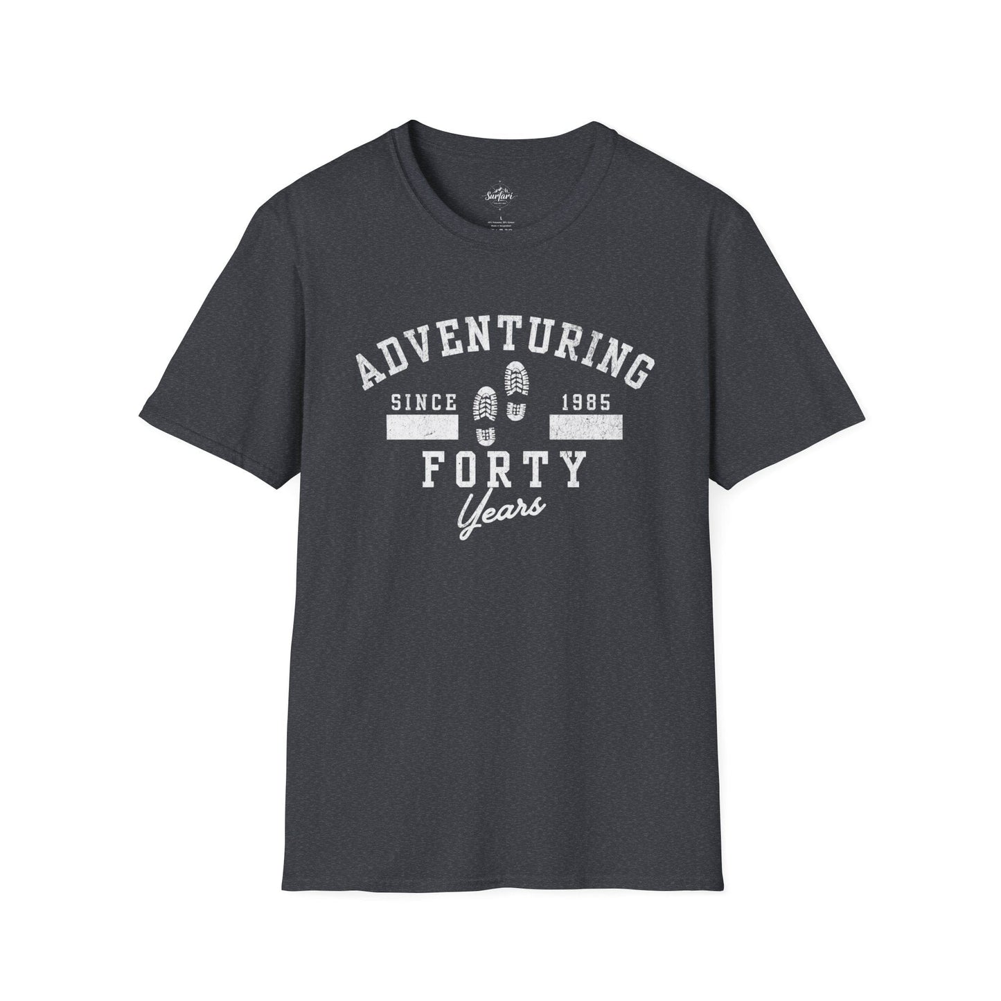 Printify T-Shirt Adventuring Since 1985