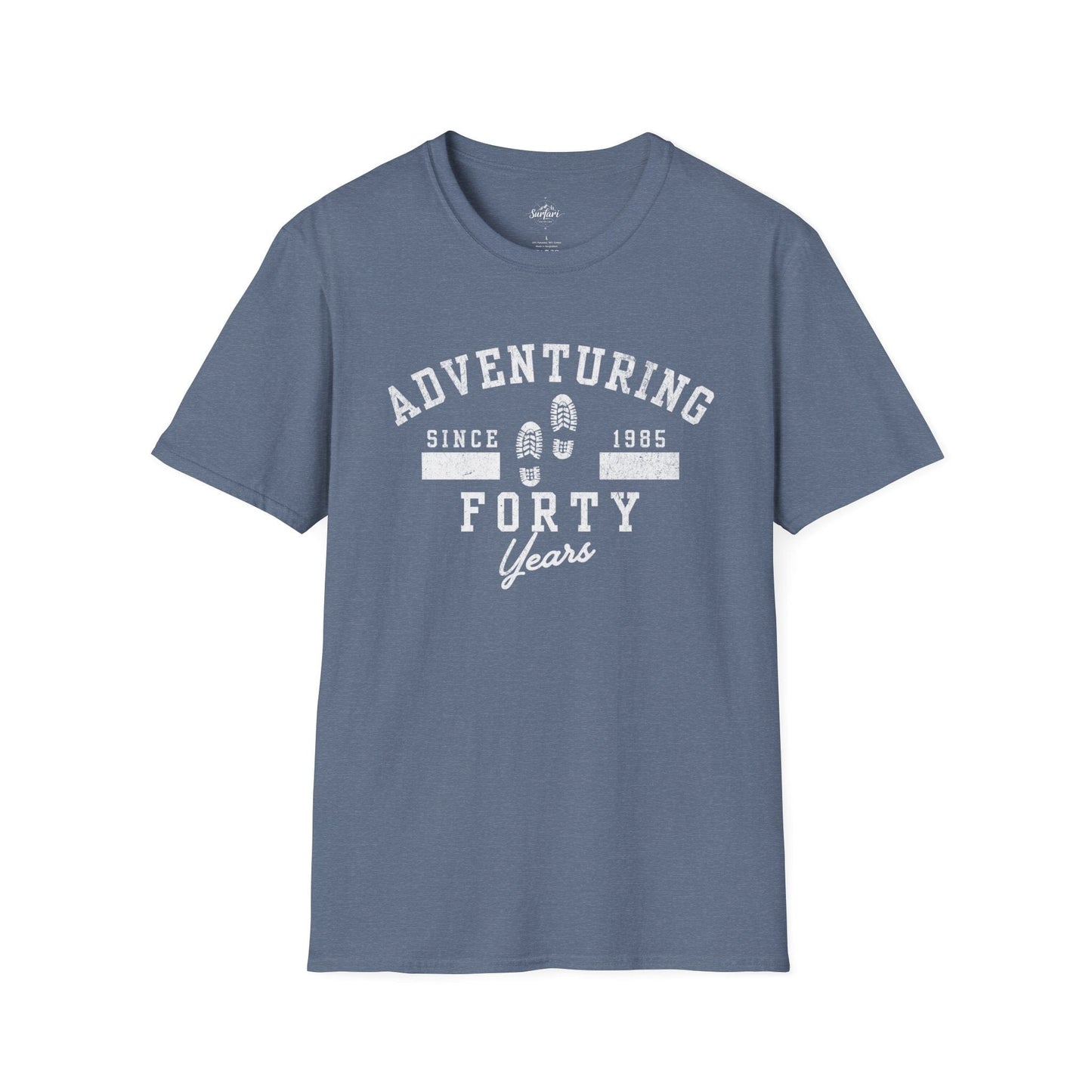 Printify T-Shirt Adventuring Since 1985