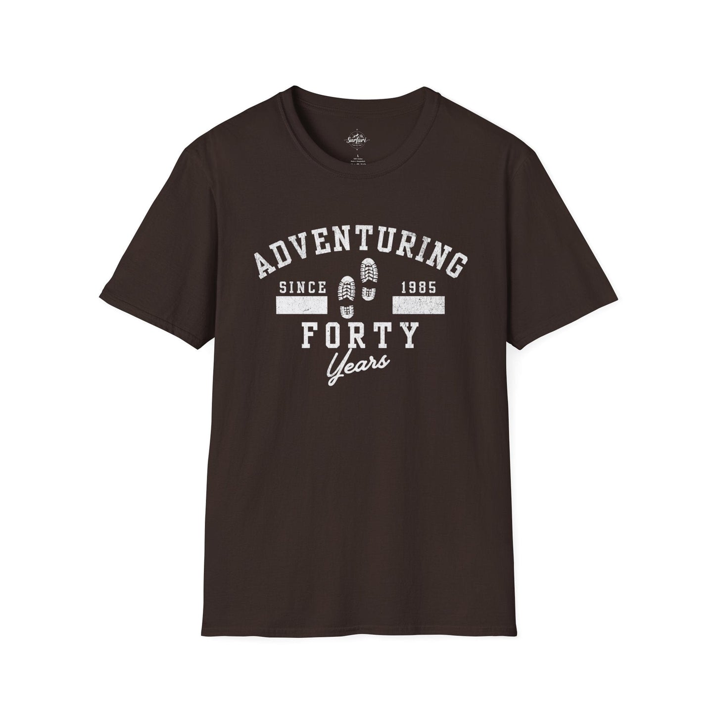 Printify T-Shirt Adventuring Since 1985