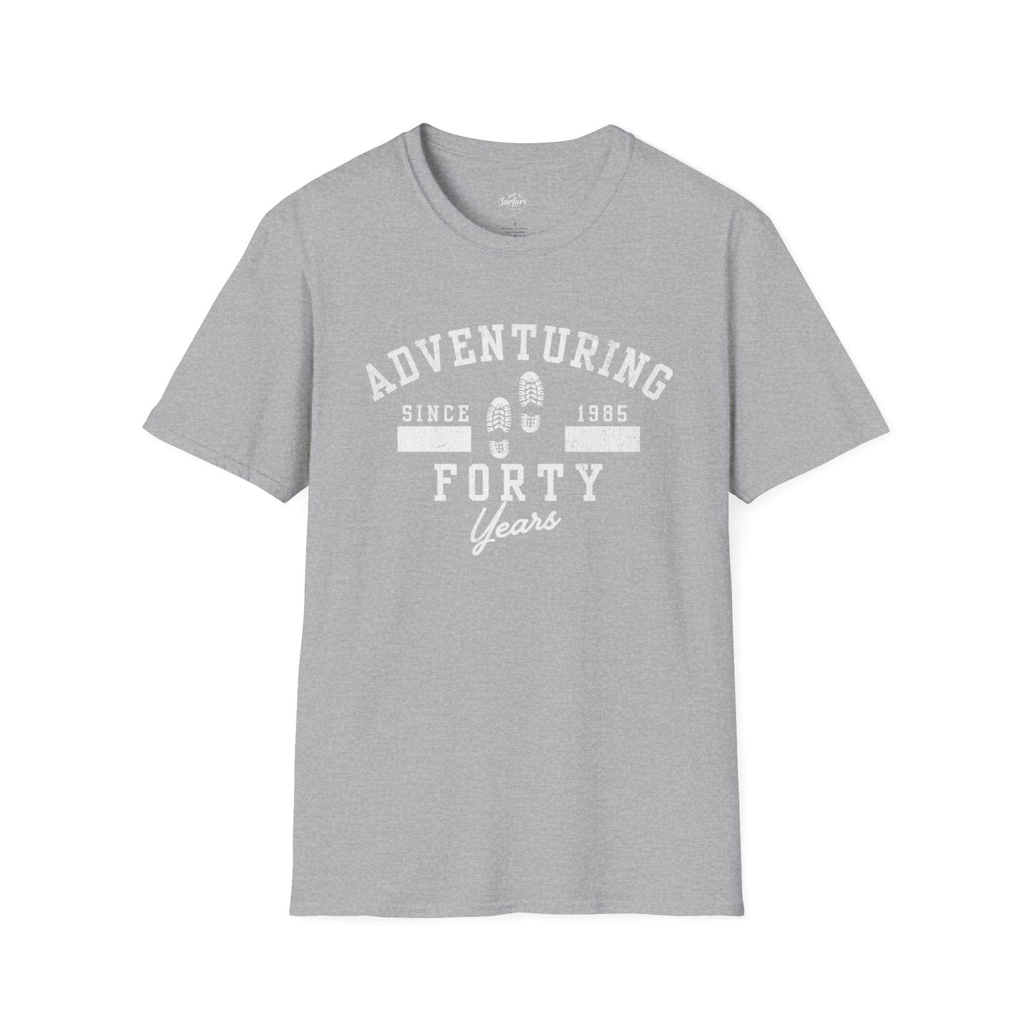 Printify T-Shirt Adventuring Since 1985
