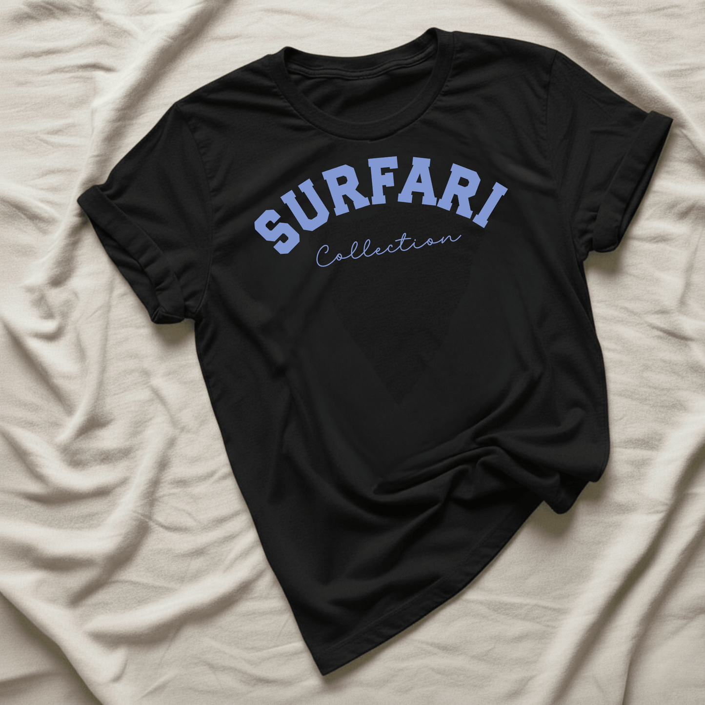 Printify T-Shirt Black / XS Blue Surfari Collection