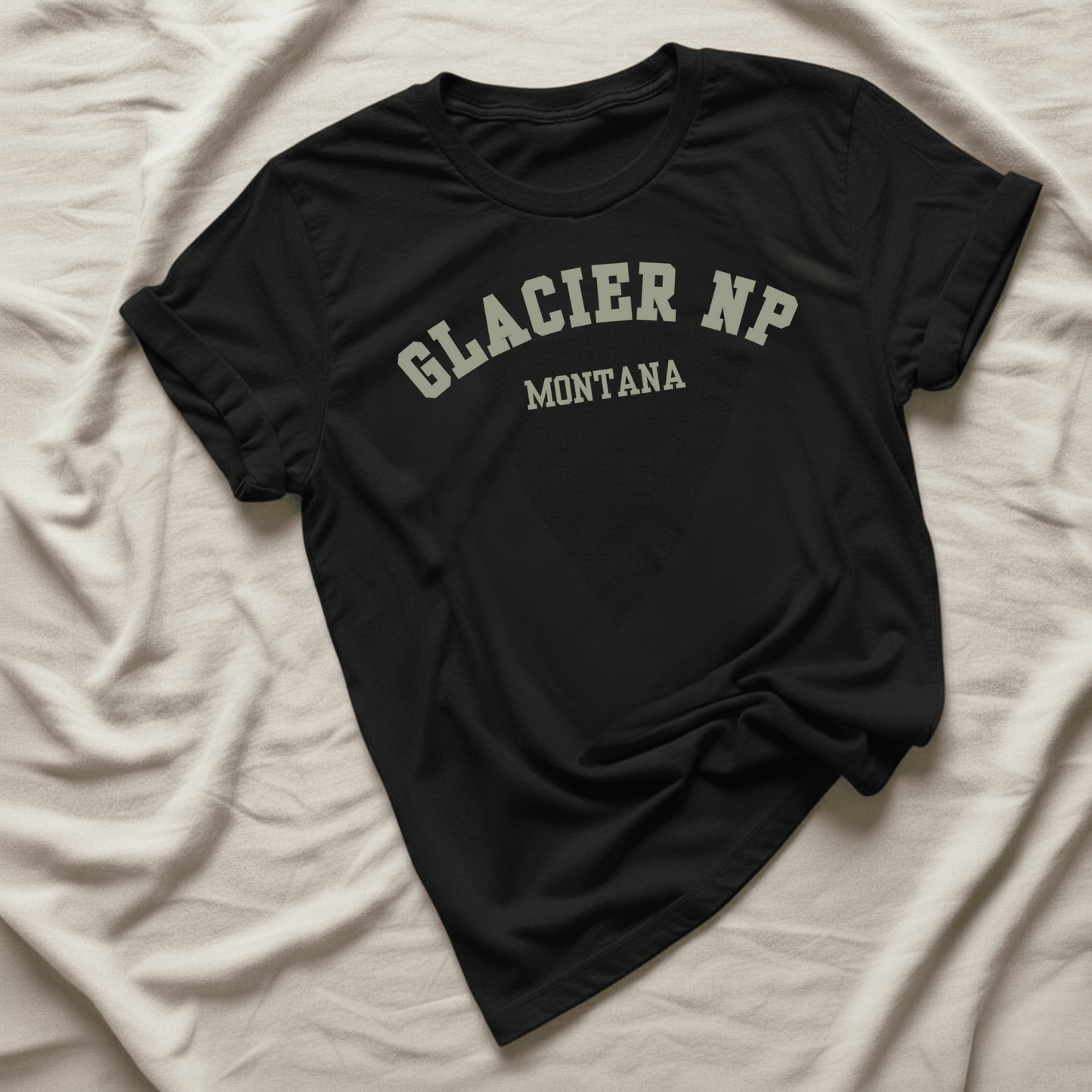 Printify T-Shirt Black / XS Glacier NP