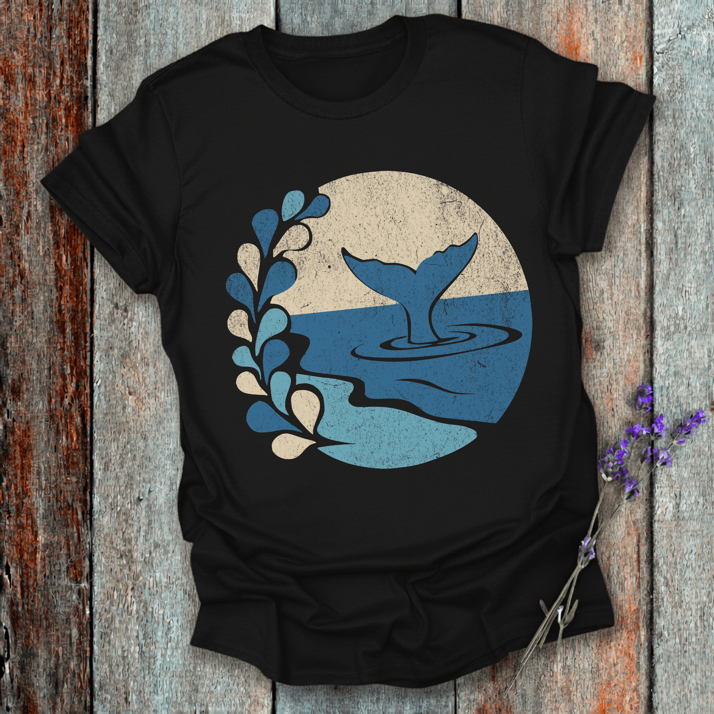 Printify T-Shirt Black / XS Marine Majesty