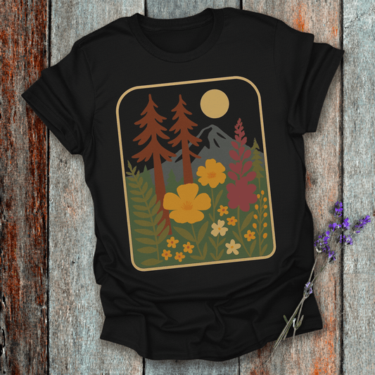 Printify T-Shirt Black / XS Nightsky