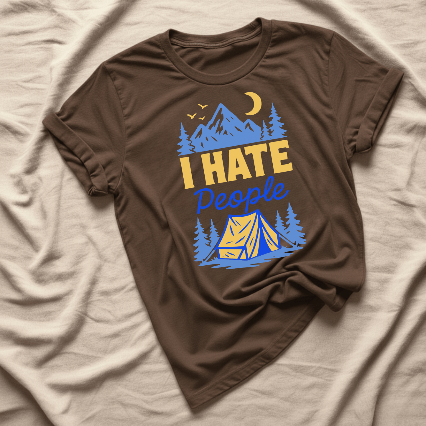 Printify T-Shirt I hate people