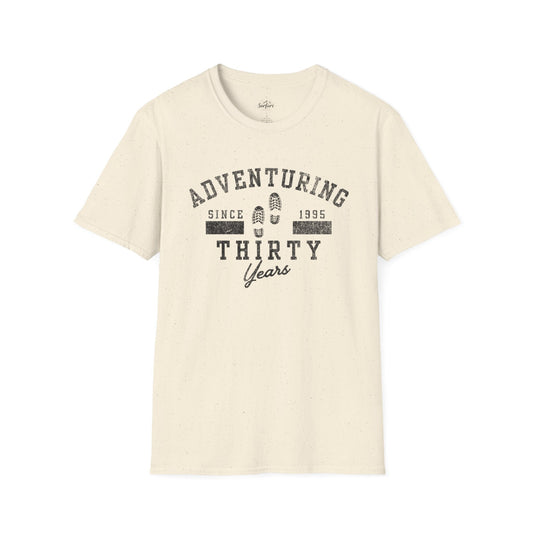 Printify T-Shirt Natural / S Adventuring Since '95