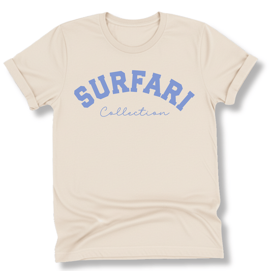 Printify T-Shirt Natural / S Blue Surfari Collection