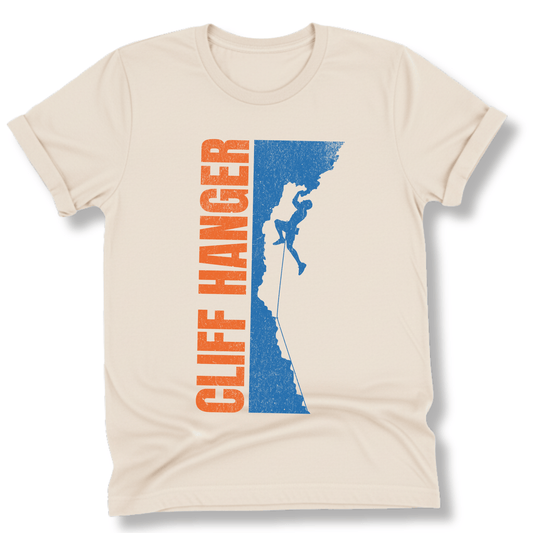 Printify T-Shirt Natural / S Cliff Hanger