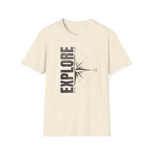 Printify T-Shirt Natural / S Explore the World