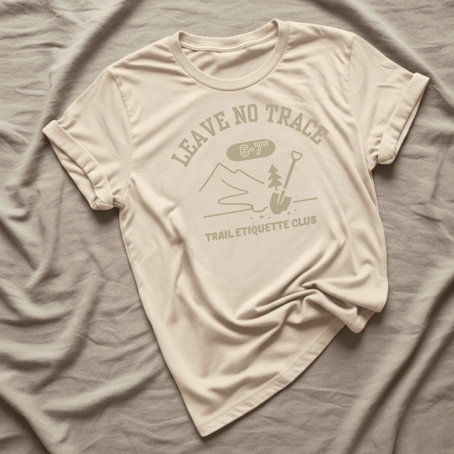 Printify T-Shirt Natural / S Trail Etiquette Club