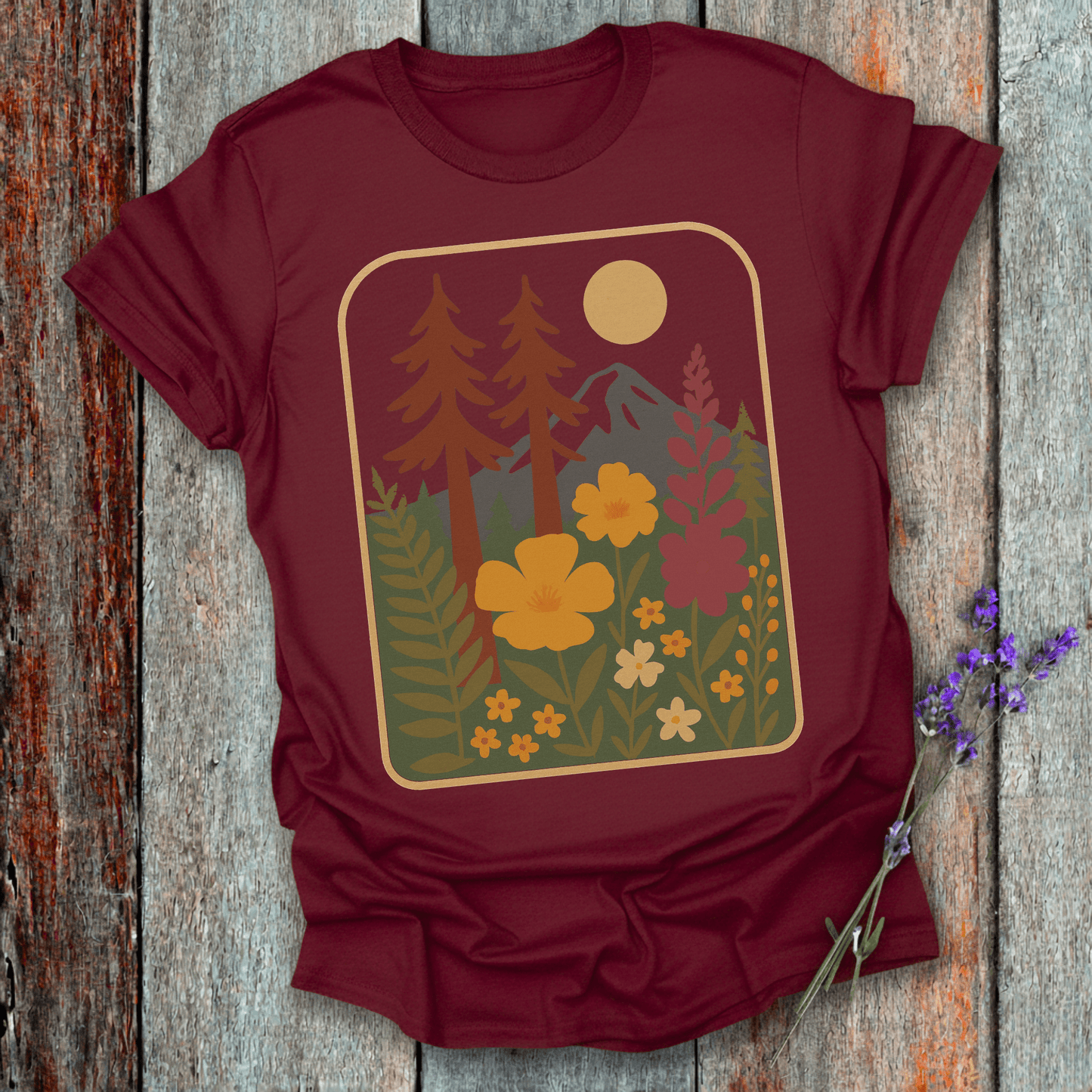 Printify T-Shirt Nightsky