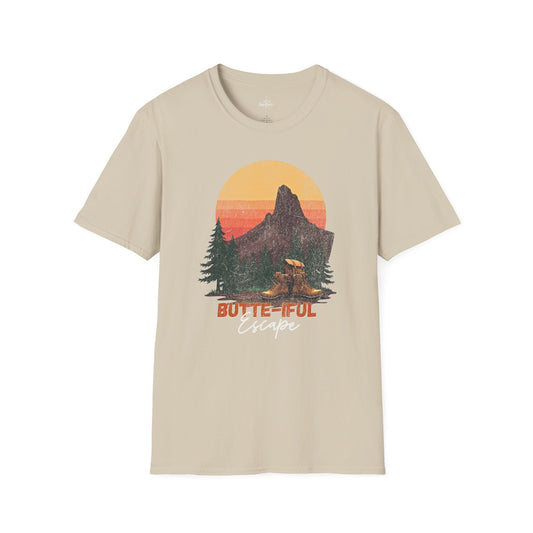 Printify T-Shirt Sand / S Butte-iful Escape