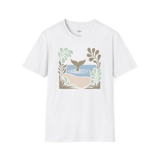 Printify T-Shirt White / XS Whale Tale