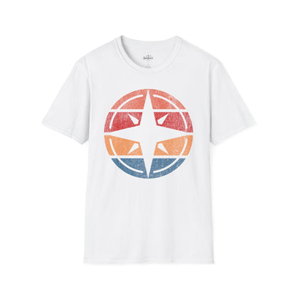 Retro Sunset Compass