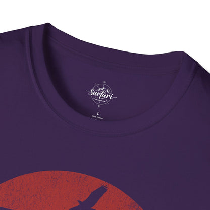Retro Sunset California Bear