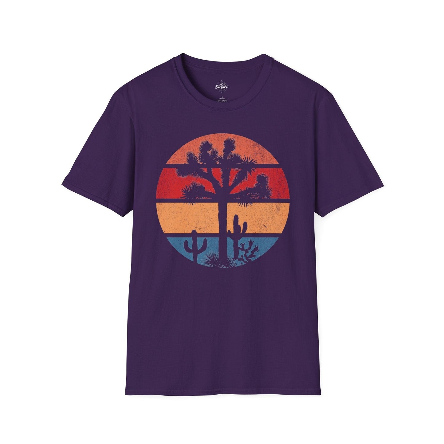 Retro Sunset Joshua Tree