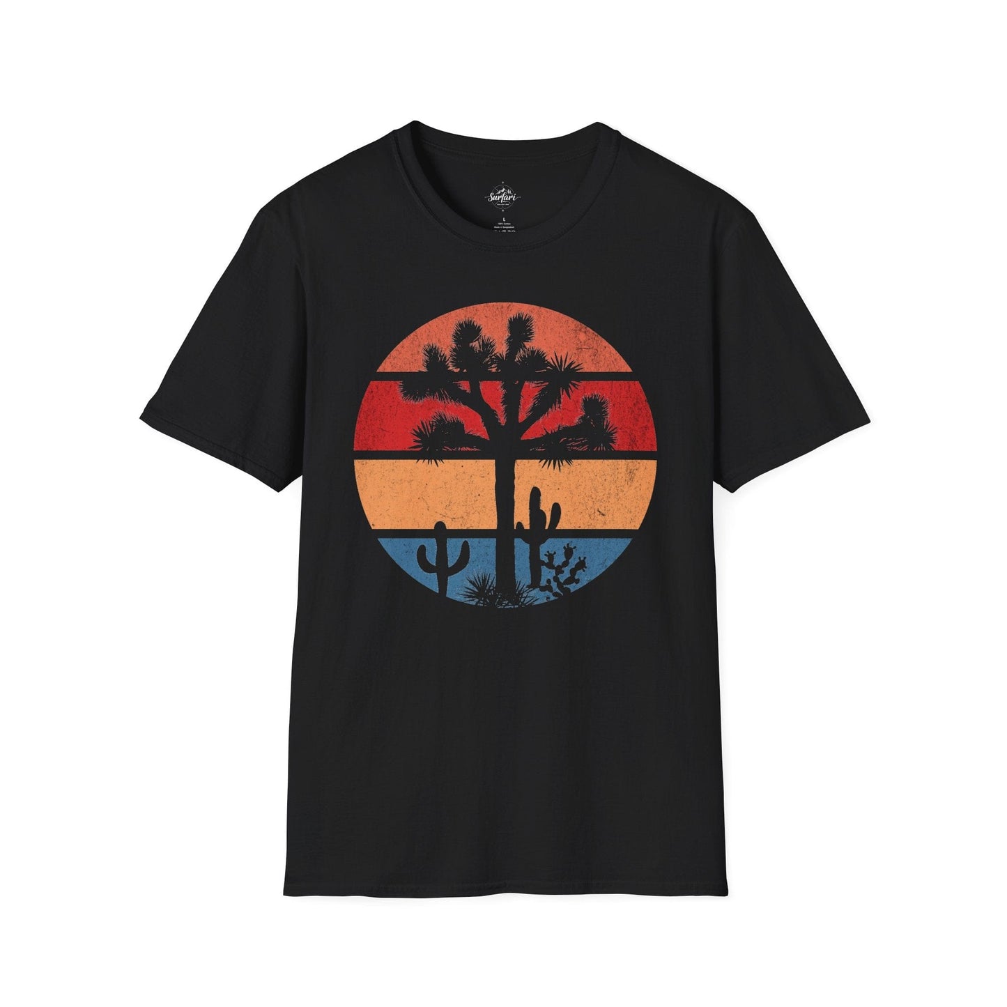 Retro Sunset Joshua Tree