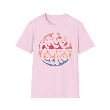 Retro Sunset Happy Camper
