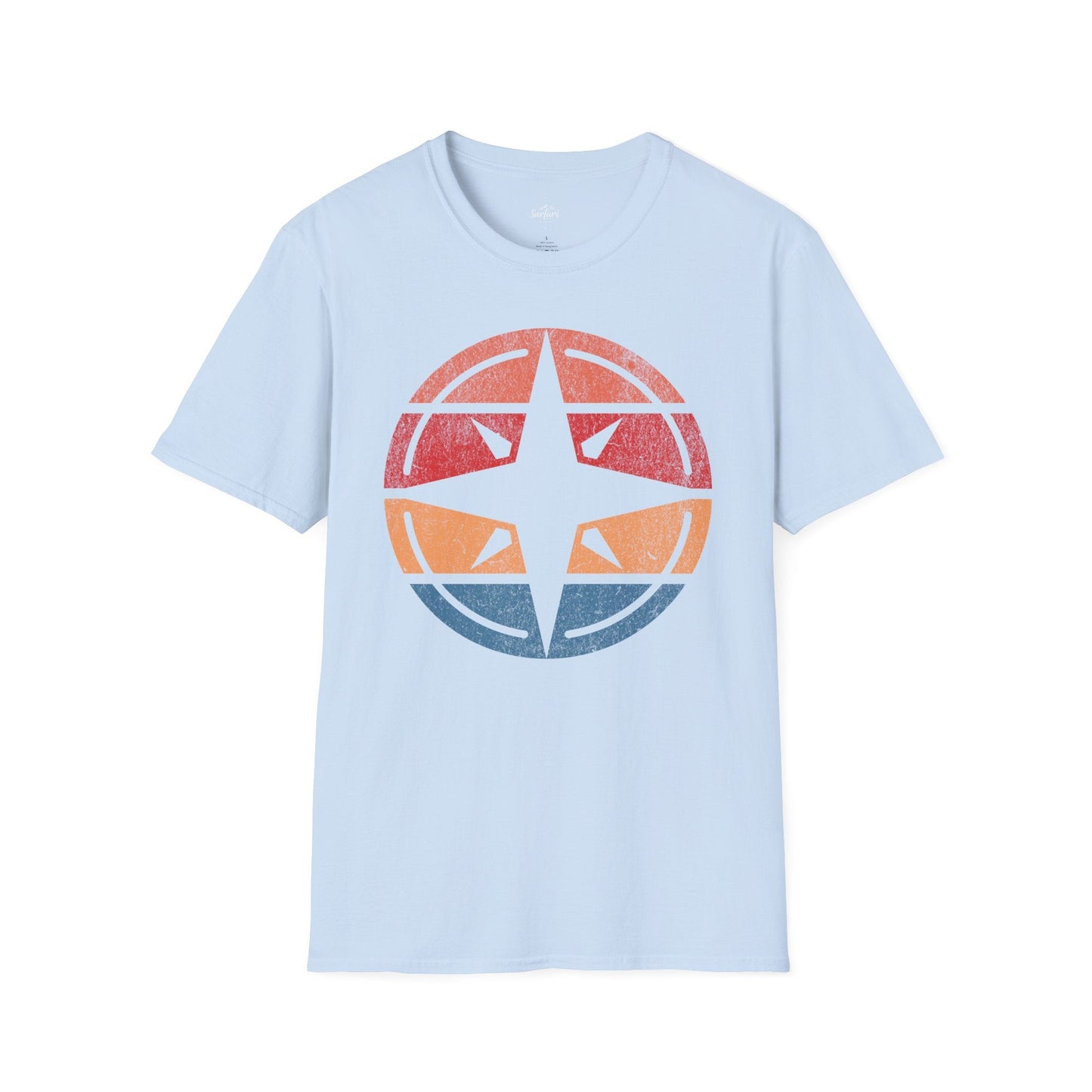 Retro Sunset Compass