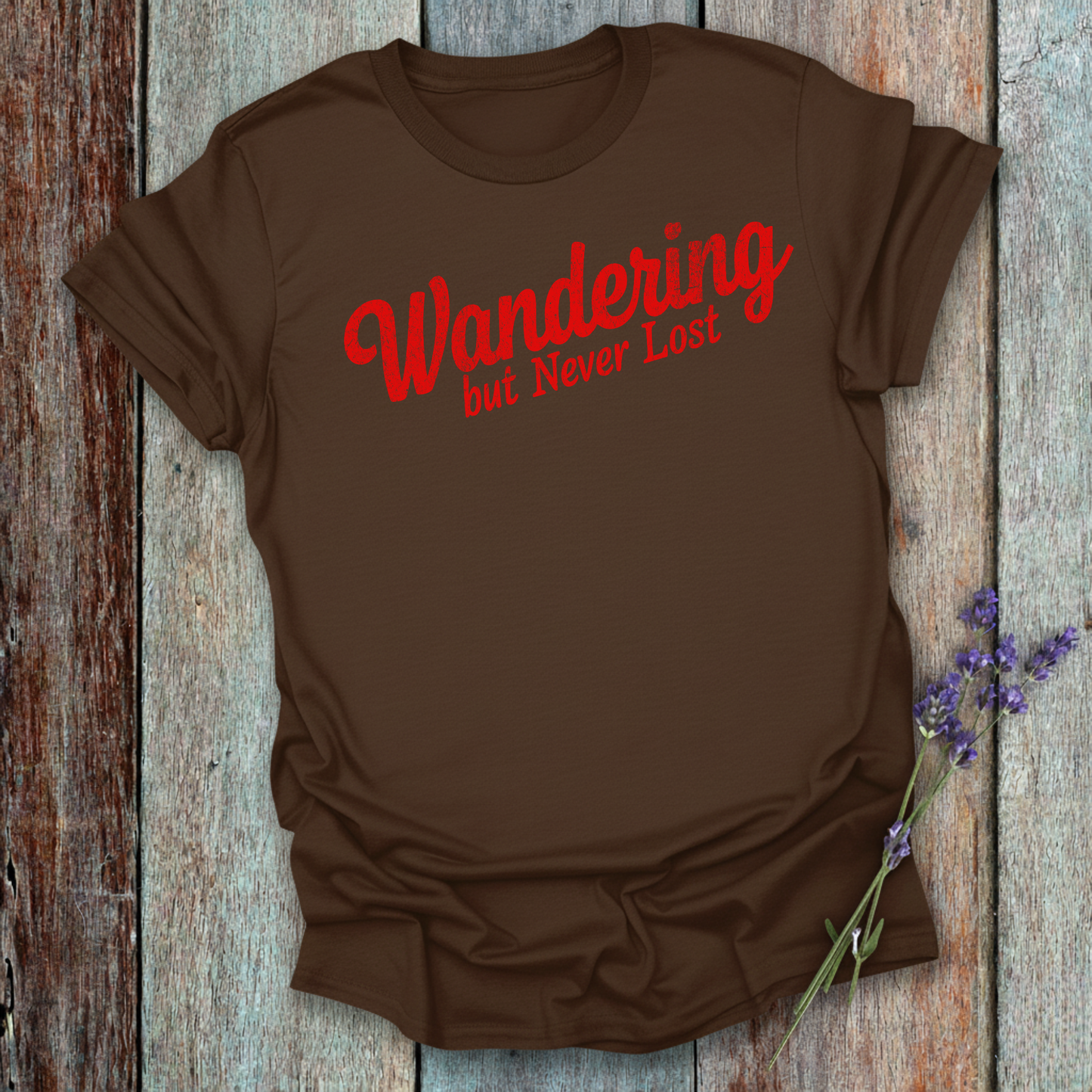 Wandering but Never Lost T-Shirt