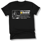 Printify T-Shirt Black / S Half Dome Yelp Review
