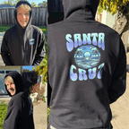 Printify Hoodie Black / S Santa Cruz Hoodie Unisex Heavy Blend™ Hooded Sweatshirt