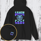 Printify Hoodie Black / S Santa Cruz Hoodie Unisex Heavy Blend™ Hooded Sweatshirt