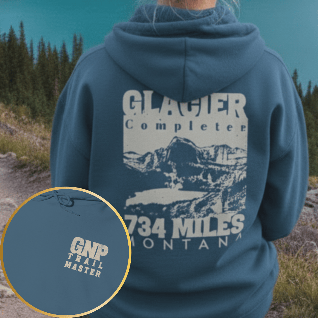 Printify Hoodie Indigo Blue / S Glacier NP Completer