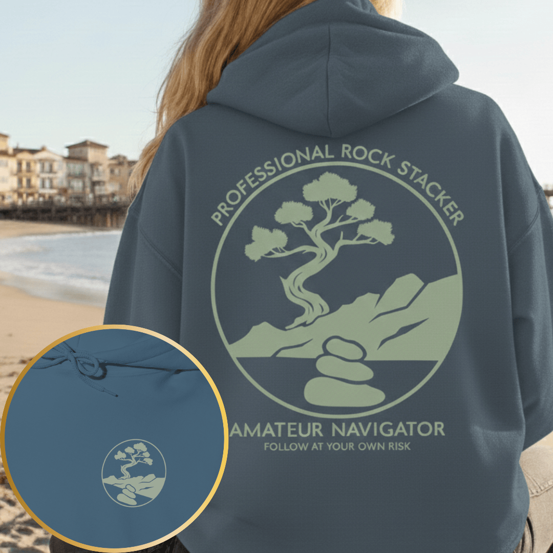 Printify Hoodie Indigo Blue / S Professional Rock Stacker