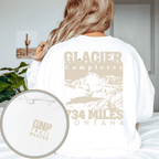 Printify Hoodie White / S Glacier NP Completer