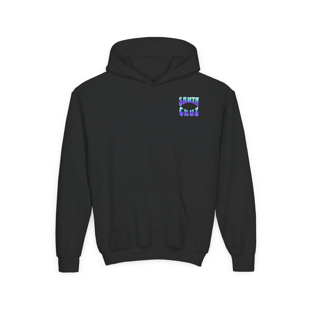 Printify Kids clothes S / Black Youth Hooded Sweatshirt