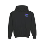 Printify Kids clothes S / Black Youth Hooded Sweatshirt