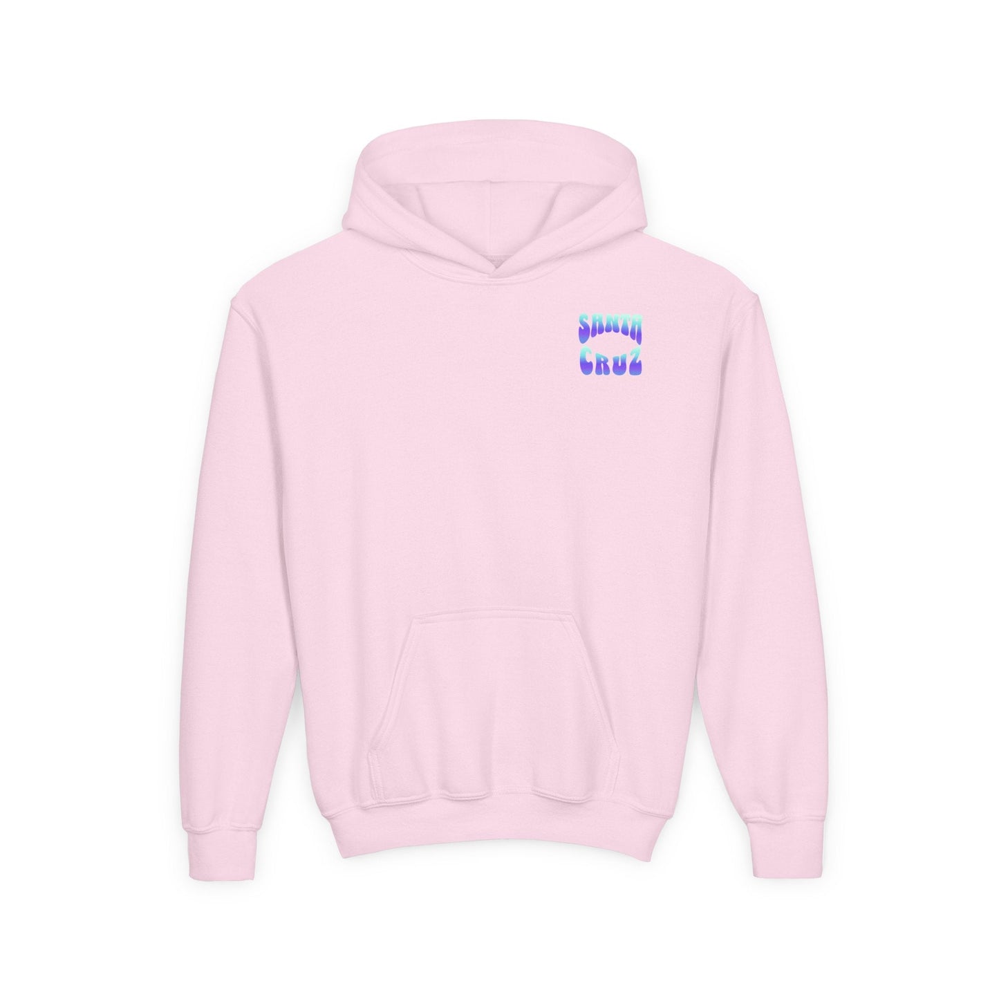 Printify Kids clothes S / Light Pink Youth Hooded Sweatshirt