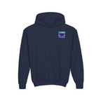 Printify Kids clothes S / Navy Youth Hooded Sweatshirt