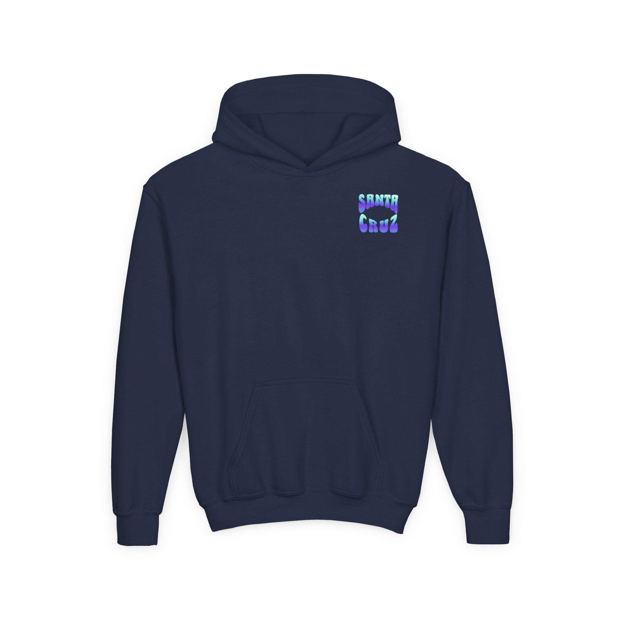 Printify Kids clothes S / Navy Youth Hooded Sweatshirt