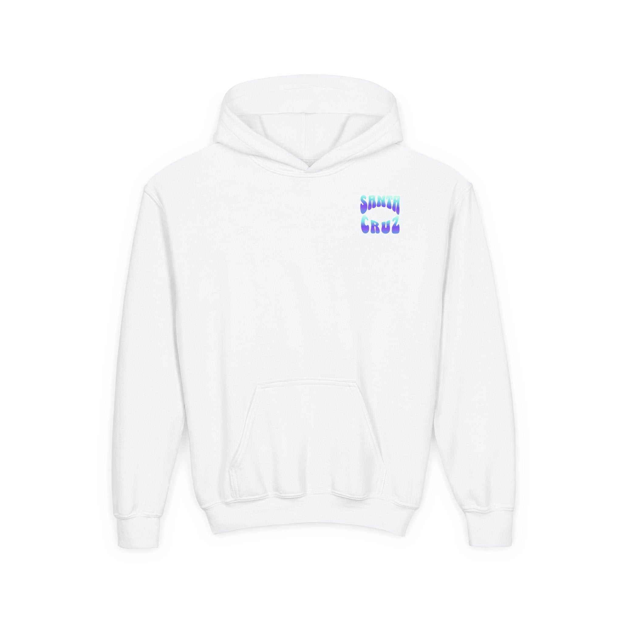 Printify Kids clothes S / White Youth Hooded Sweatshirt