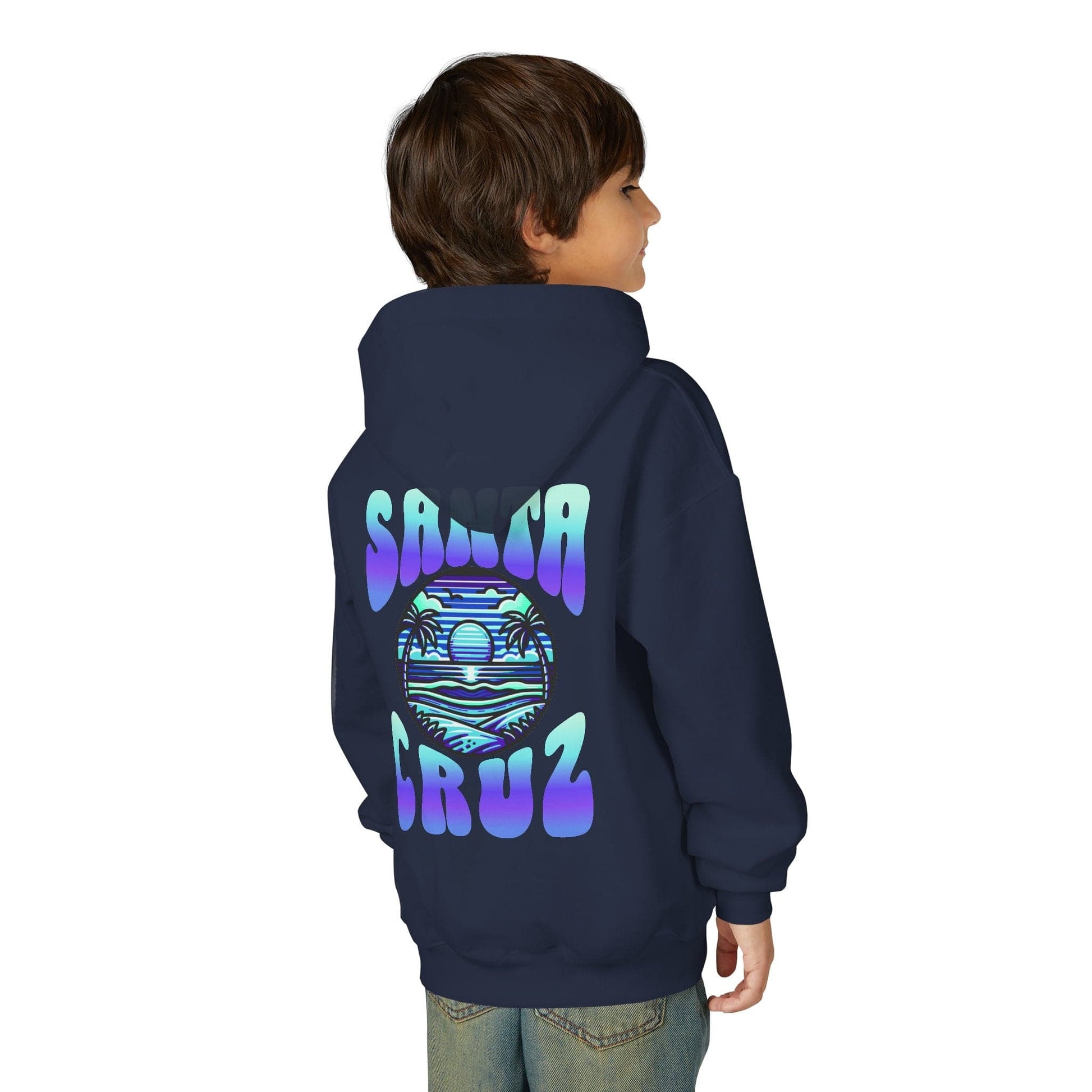Printify Kids clothes Youth Hooded Sweatshirt